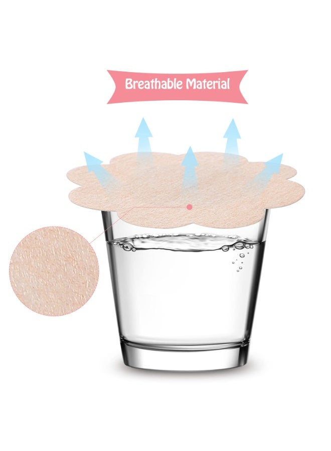 Bukela 100 Pieces Disposable Nipple Covers, Adhesive Breast Pasties - Image 5
